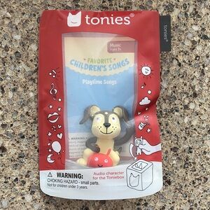 Tonies Playtime Songs Audio Character - Black and Yellow